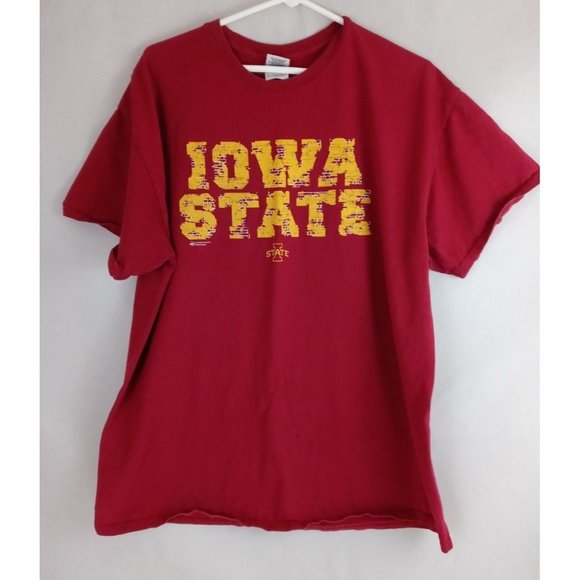 Gildan Men's NCAA Iowa State Cyclones T-Shirt Size XL 100% Cotton - Picture 3 of 5